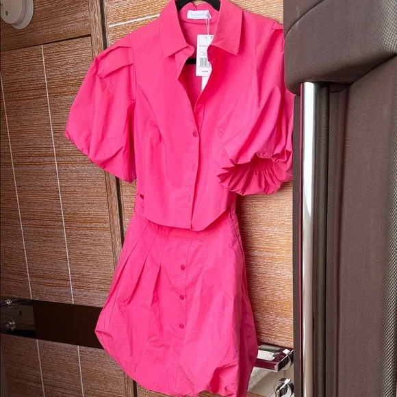 jonathan simkhai shirt dress Jonathan Simkhai Alex Cotton Poplin Shirt Dress